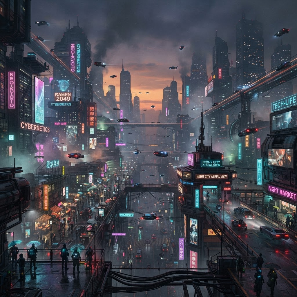 Arte Conceitual Sci-Fi